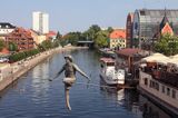 Bydgoszcz, rzeka Brda, rzeźba