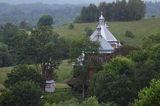 Cerkiew drewniana, Bystre, Bieszczady, Kraina Lipecka