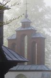 Bystre, dzwonnica przy cerkwi