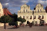 Bytom Odrzański, rynek, kamienice, Czarny Kot