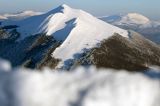 Połonina Caryńska i Tarnica, widok z Połoniny Wetlińskiej, Bieszczady