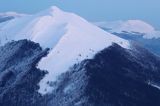 Połonina Caryńska i Tarnica, widok z Połoniny Wetlińskiej, Bieszczady