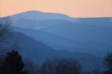 Połonina Caryńska, Bieszczady, widok z Wołosatego