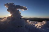 Zima na Caryńskiej, Bieszczady