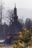 zabytkowy kościółek św. Krzyża na Obidowej, Chabówka wooden church Obidowa, Chabowka