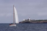 Przylądek Pointe St Mathieu, Cieśnina Chenal du Four, Bretania, Francja