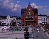 Chojnice rynek i ratusz