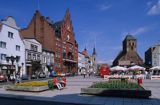 Chojnice rynek i ratusz