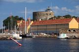port i twierdza, wyspa Christianso koło Bornholmu, Dania