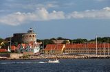 port i twierdza, wyspa Christianso koło Bornholmu, Dania