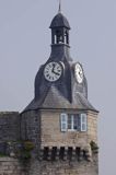 Concarneau, Stare Miasto, Bretania, Francja, Wieża zegarowa
