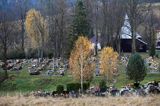 Czarna, cerkiew i cmentarz w Zaduszki, Bieszczady
