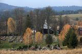 Czarna, cerkiew i cmentarz w Zaduszki, Bieszczady