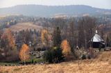 Czarna, cerkiew i cmentarz w Zaduszki, Bieszczady