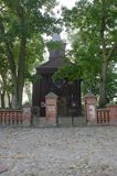 Czarne zabytkowy kościół drewniany powiat Lipno