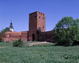 Ruiny zamku w Czersku koło Warszawy