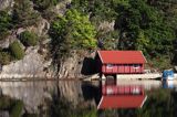 W zatoczce Dalskilen, Dalsholmen, Południowa Norwegia