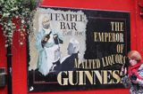 szyld, Dzielnica Temple Bar, Dublin, Irlandia