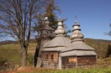 Dubne zabytkowa cerkiew Beskid Sądecki