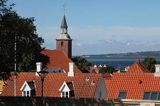 Ebeltoft, panorama, Dania, Jutlandia