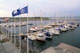 Port Roomossaare, na wyspie Saaremaa, Estonia