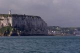 Fecamp, główki portu, klify i miasto, Górna Normandia, Francja