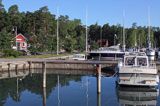 marina w Nagu, Nauvo, Norrfjarden, szkiery Turku, Finlandia Nauvo harbour, Nagu, Turku Archipelago, Finland