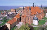 Frombork, katedra, bazylika, Zalew Wiślany