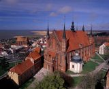 Frombork, katedra, bazylika, Zalew Wiślany