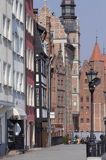 Gdańsk, kamienice przy Długim Pobrzeżu