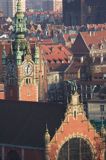 Gdańsk, panorama Głównego Miasta z Gradowej Góry