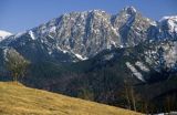 Giewont, widok z Gubałówki Tatry