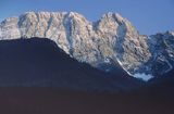 Giewont, widok z Zakopanego,Tatry