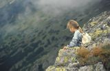 dziecko w górach