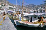 Port w mieście Idra na wyspie Hydra, Grecja