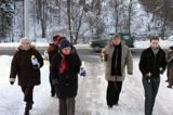 Święto Matki Bożej Gromnicznej, wieś Żłobek, Bieszczady, niesienie zapalonych gromnic do domu