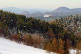 Góry Sanocko-Turczańskie, widok z Jaworników, Bieszczady