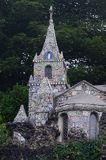 kaplica Little Chapel, na wyspie Guernsey, Channel Islands, Anglia, Wyspy Normandzkie, Kanał La Manche