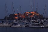 fort Castle Cornet w St. Peter Port, na wyspie Guernsey, Channel Islands, Anglia, Wyspy Normandzkie, Kanał La Manche