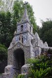 kaplica Little Chapel, na wyspie Guernsey, Channel Islands, Anglia, Wyspy Normandzkie, Kanał La Manche