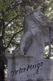 pomnik Wiktora Hugo w Candie Gardens, St. Peter Port, wyspa Guernsey, Channel Islands, Anglia, Wyspy Normandzkie, Kanał La Manche