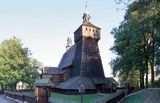Haczów zabytkowy kościół z XV wieku / lista Unesco/