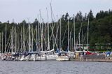 Marina w Hadsund, Mariager Fjord, Jutlandia, Dania