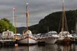 Old timery w Halden, Zlot drewnianych łodzi, Food & Wooden Boat Festival Halden, Południowa Norwegia