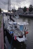 s/y Safran, Trismus 37, w porcie w Harlingen, Holandia, Waddensee