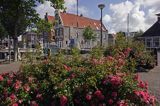 w porcie w Harlingen, Holandia, Waddensee