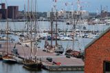 Helsinki, port jachtowy w centrum, Finlandia