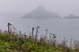 widok z wyspy Herm na Jethou, Channel Islands, Anglia, Wyspy Normandzkie, Kanał La Manche