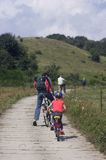 ścieżka rowerowa, wyspa Hiddensee, Mecklenburg-Vorpommern, Bałtyk, Niemcy