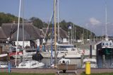 port jachtowy w Kloster na wyspie Hiddensee, Mecklenburg-Vorpommern, Niemcy